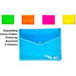Marlin Foolscap Size Expanding Carry Folder, Assorted